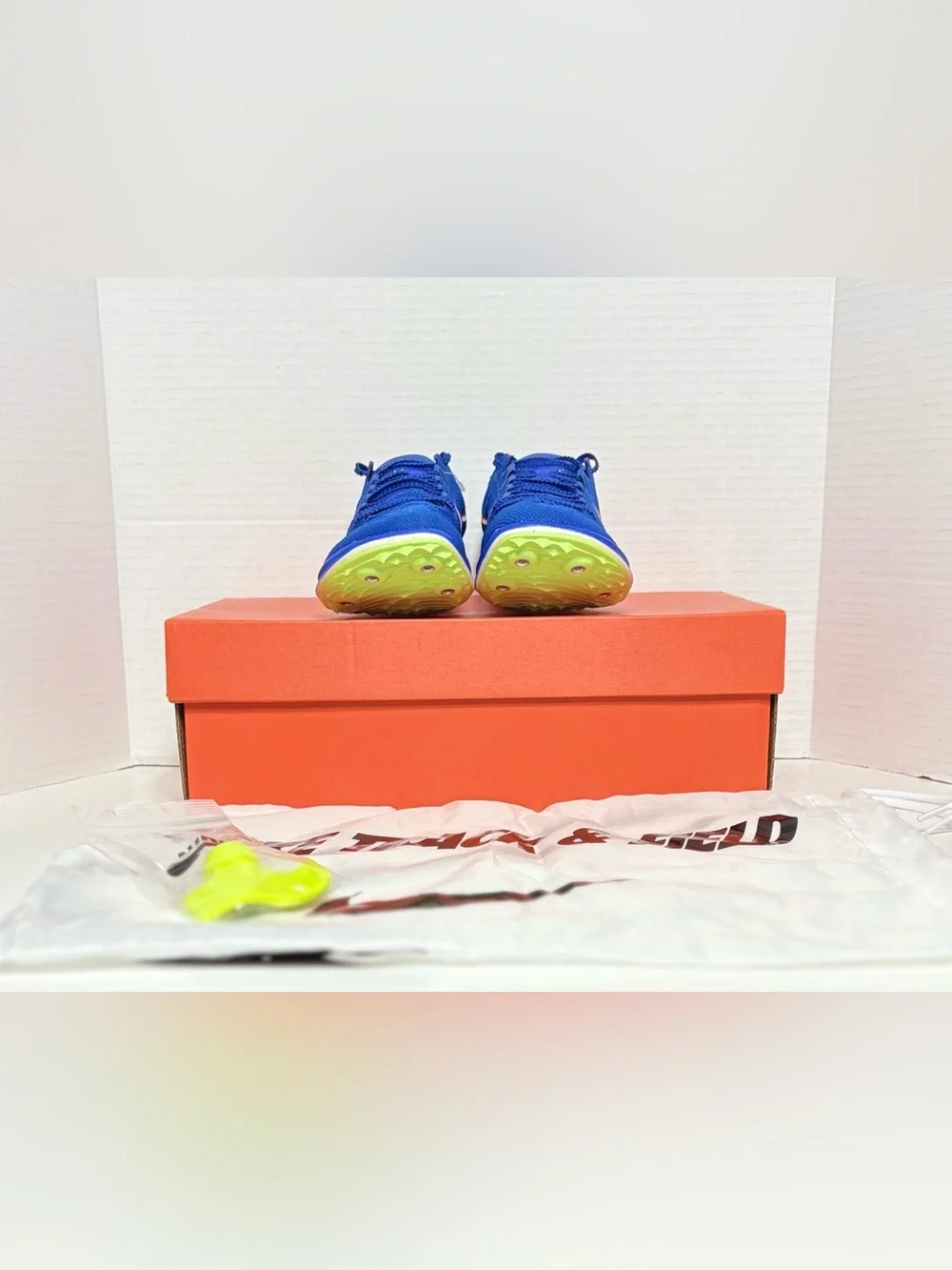 Nike ZoomX Dragonfly Track & Field Shoes running Spikes blue white CV0400-400